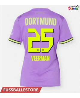 Günstige Borussia Dortmund Joey Veerman #25 3rd trikot Damen 2026-27 Kurzarm